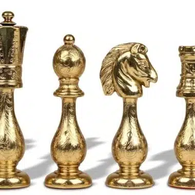 Alternative view of Skakspil i Metal Arabic Style