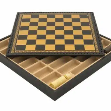Classic Flower 1 sæt - Skakbræt og Skakspil i Metal med Guld- og Sølvbelægning - Billede 16