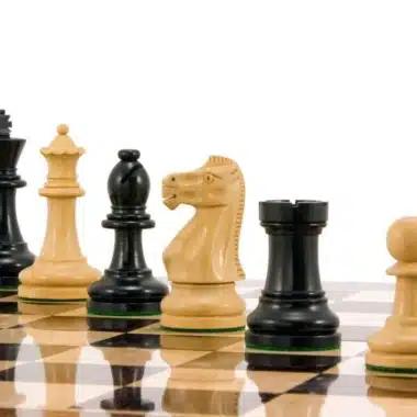 Skakspil Staunton Supreme III i Ibenholt - Billede 5
