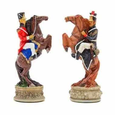 Jeu d'Echecs en Résine "Bataille de Waterloo"
