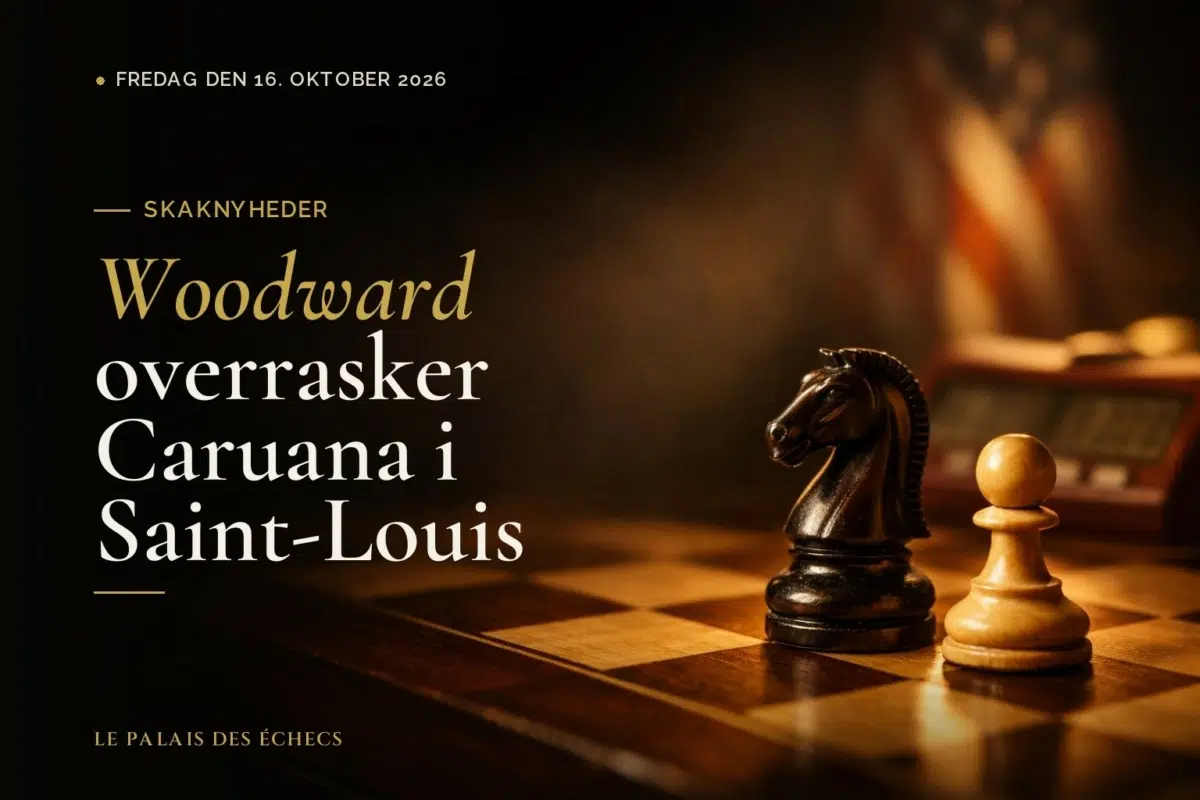 Woodward overrasker Caruana i Saint-Louis