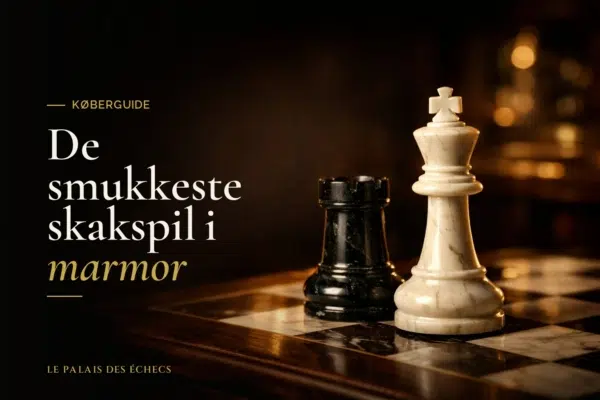 De smukkeste skakspil i marmor