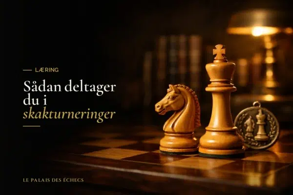 Sådan deltager du i skakturneringer
