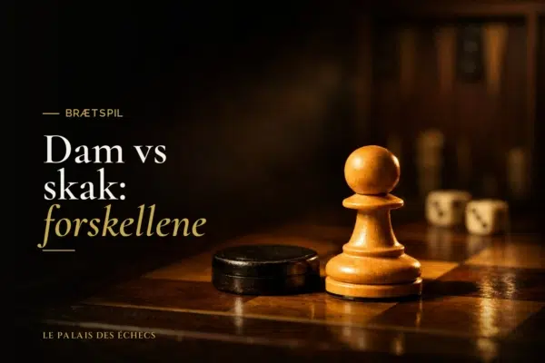 Dam vs skak: forskellene