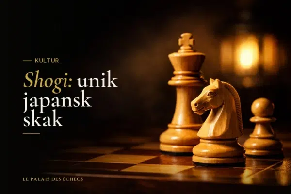 Shogi: unik japansk skak