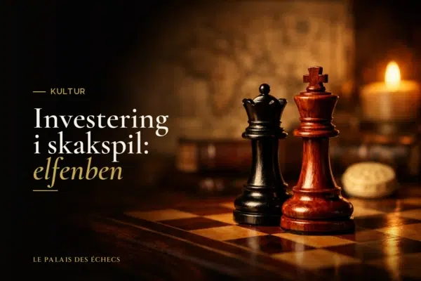 Investering i skakspil: elfenben